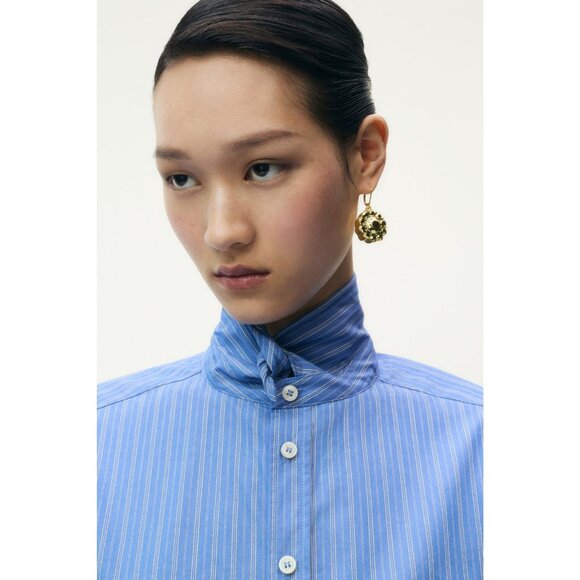 NWT Glenn Martens x H&M Wire Boning Poplin Shirt sz XL - Picture 4 of 7